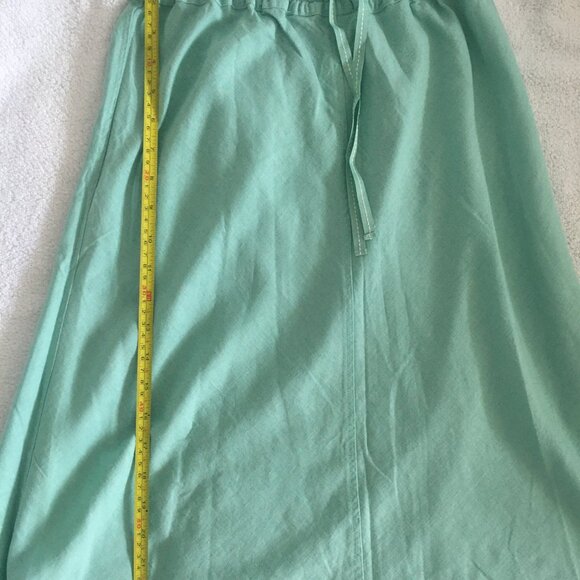 H&M Pale Green A-line Skirt Size Small - Picture 3 of 4